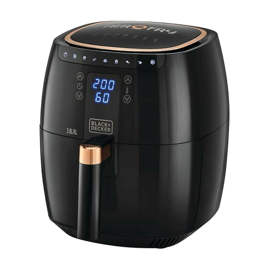 BLACK+DECKER Digital 7-in-1 Multifunction Air Fryer 1500W 8.6L/1.4Kg Capacity With Rapid Hot Air Circulation For Frying, Grilling, Broiling, Roasting, and Baking AF5539-B5