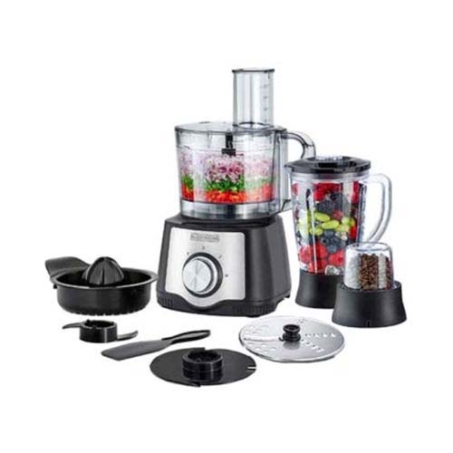 Black + Decker 29 Functions 6-In-1 Food Processor 1500ml