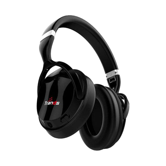 Trands Wireless Bluetooth ANC Stereo Over-Ear Headphone Black