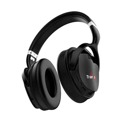 Trands Wireless Bluetooth ANC Stereo Over-Ear Headphone Black