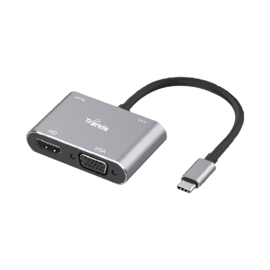 Trands Type-C To HDMI Adaptor Grey