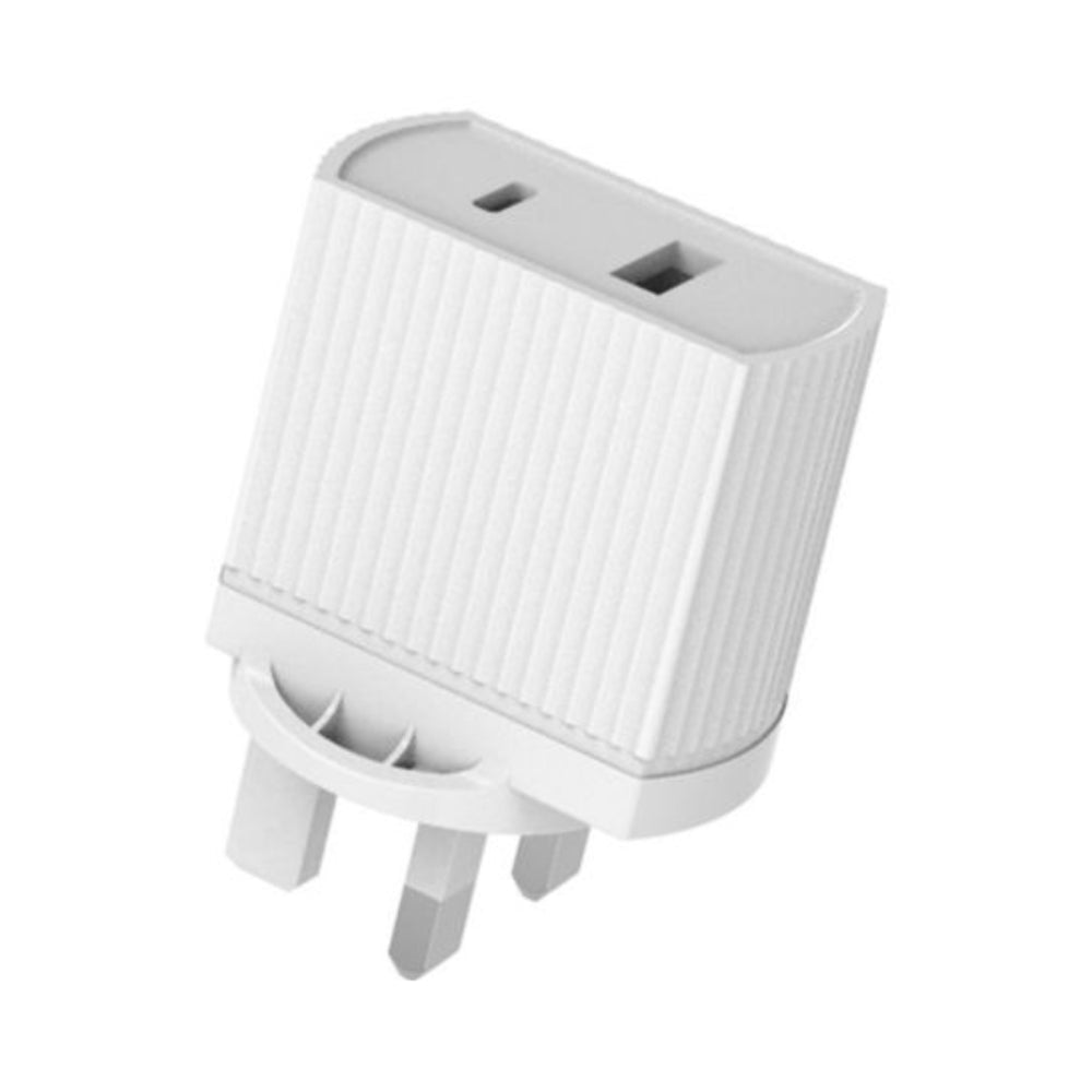 Trands 30W Charger With Type-C To Type-C Data Sync Charging Cable 120cm White