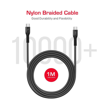 Trands Type-C Cable 1M Black