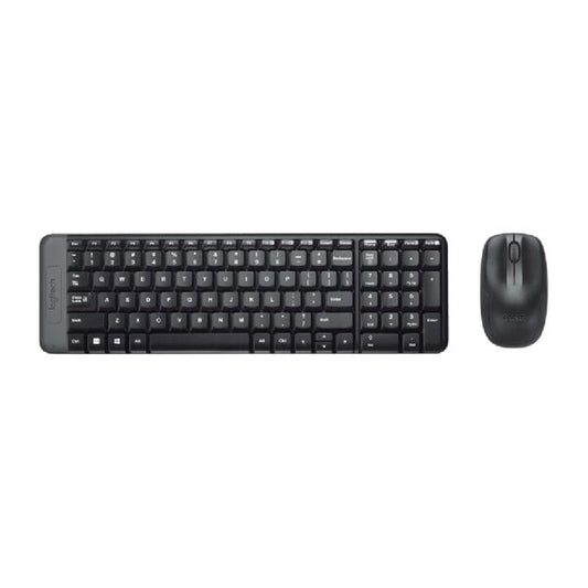 Logitech Wireless Keyboard And Mouse Combo Black