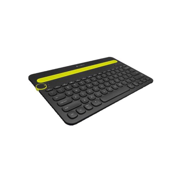 Logitech Bluetooth Multi-Device Keyboard Black and Yellow, Computers, Tablets and Smartphones, K480