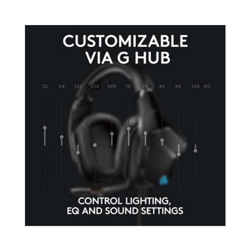Logitech Wireless Over-Ear Gaming Headphone With Microphone Black ...