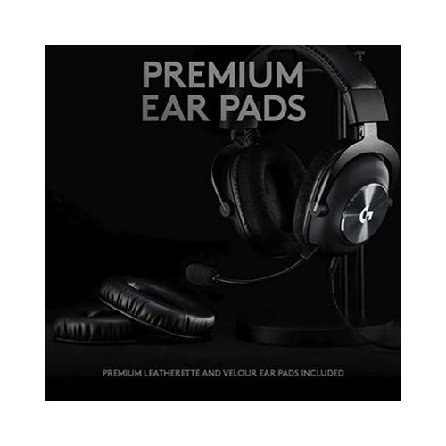 Logitech Pro X Over-Ear Gaming Headset with Microphone Black