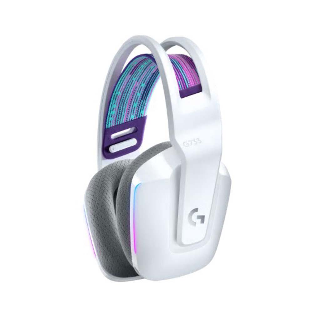 Logitech Lightspeed Wireless RGB Gaming Headset White