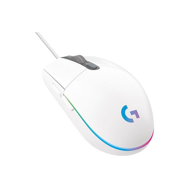 Logitech Light Sync Gaming Mouse White