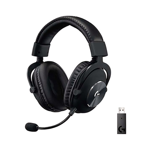 Logitech Wireless Over-Ear Gaming Headphone With Microphone Black