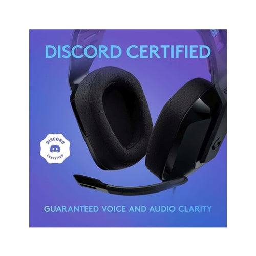 Logitech G335 Wired Over-Ear Gaming Headset Black