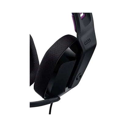 Logitech G335 Wired Over-Ear Gaming Headset Black