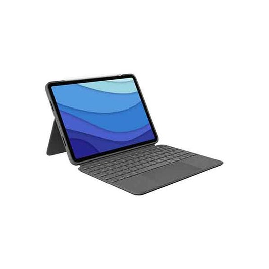 Logitech Detachable Backlit Keyboard And Touch Combo For iPad Pro Grey