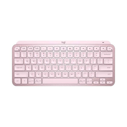 Logitech MX Keys Arabic Layout Wireless Illuminated Keyboard Rose Pink