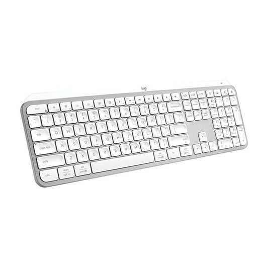 Logitech Mx Keys Mini For Mac Minimalist Wireless Illuminated Keyboard  Pale Grey