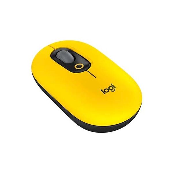 Logitech POP Wireless Mouse Yellow