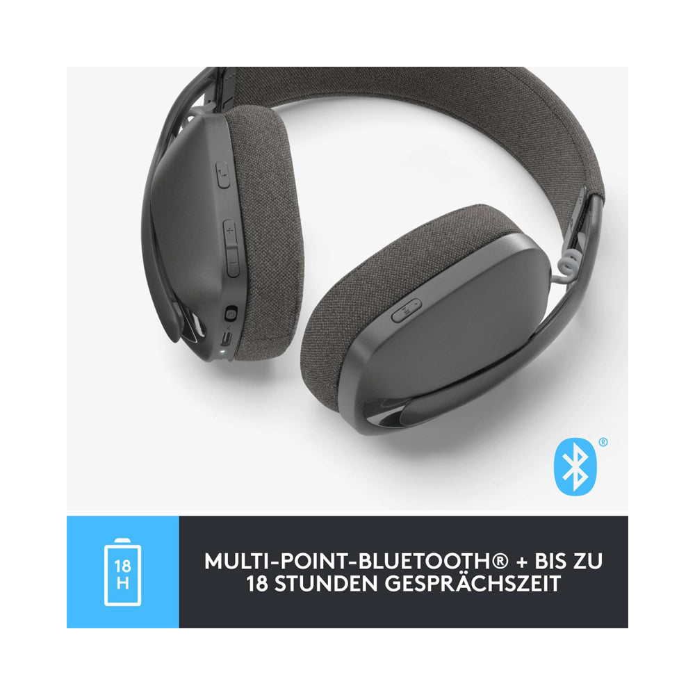 Logitech Bluetooth Over-Ear Headset Graphite