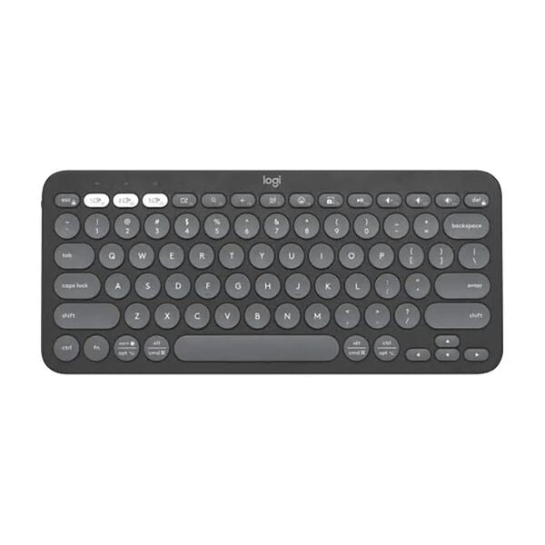 Logitech Pebble Keys 2 K380S Bluetooth Keyboard Tonal Graphite