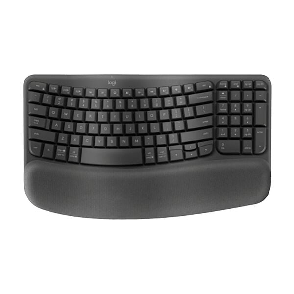 Logitech Wave Keys Wireless Ergonomic Keyboard