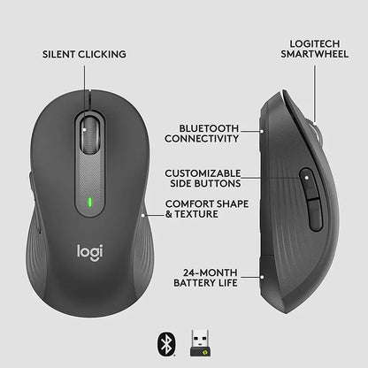 LOGITECH M196 BT MOUSE GRAPHITE MABUL
