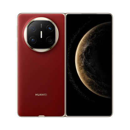 Huawei Mate X6 Smartphone, 12 GB RAM, 512 GB Storage, Harmony OS v4.3, Octa Core Processor, Huawei X-True Dual Display, Ultra Chroma 50 MP + 48 MP + 40 MP Camera, Dual Sim, 5G Wi-Fi, NFC, 5110mAh Battery, Nebula Red