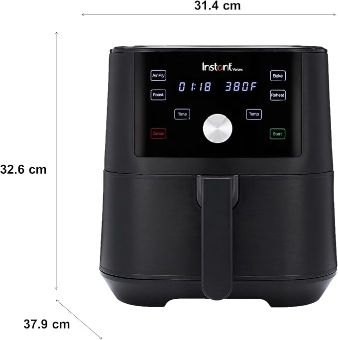 Instant Vortex 4QT Air Fryer - Touchscreen Display and Controls