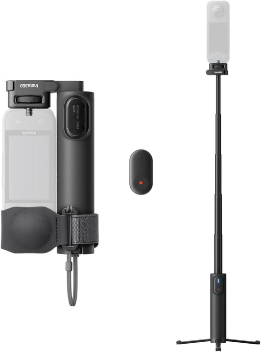 Insta360 Foldable 2-in-1 Selfie Stick (1/4" Mount) for X5/X4/X3 Camera