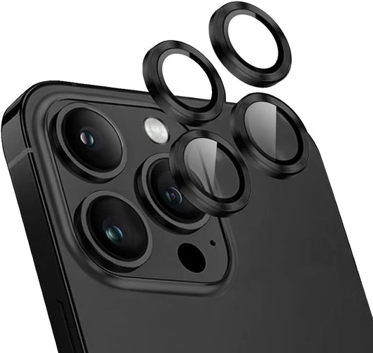 PROTECT  iPhone 15 Pro Xzoom Lens Protector, Sapphire Glass, Alloy Material, Ultra Clear, Premium Finish, Black, XIP15PBLK