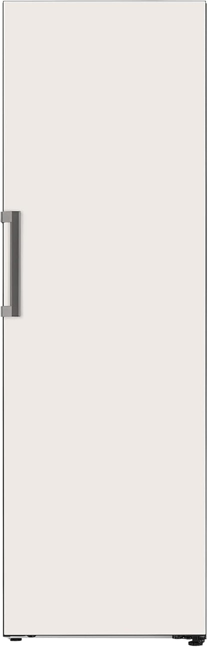 LG Upright Refrigerator, 384L Capacity, Beige Glass Finish LOB451FGPM