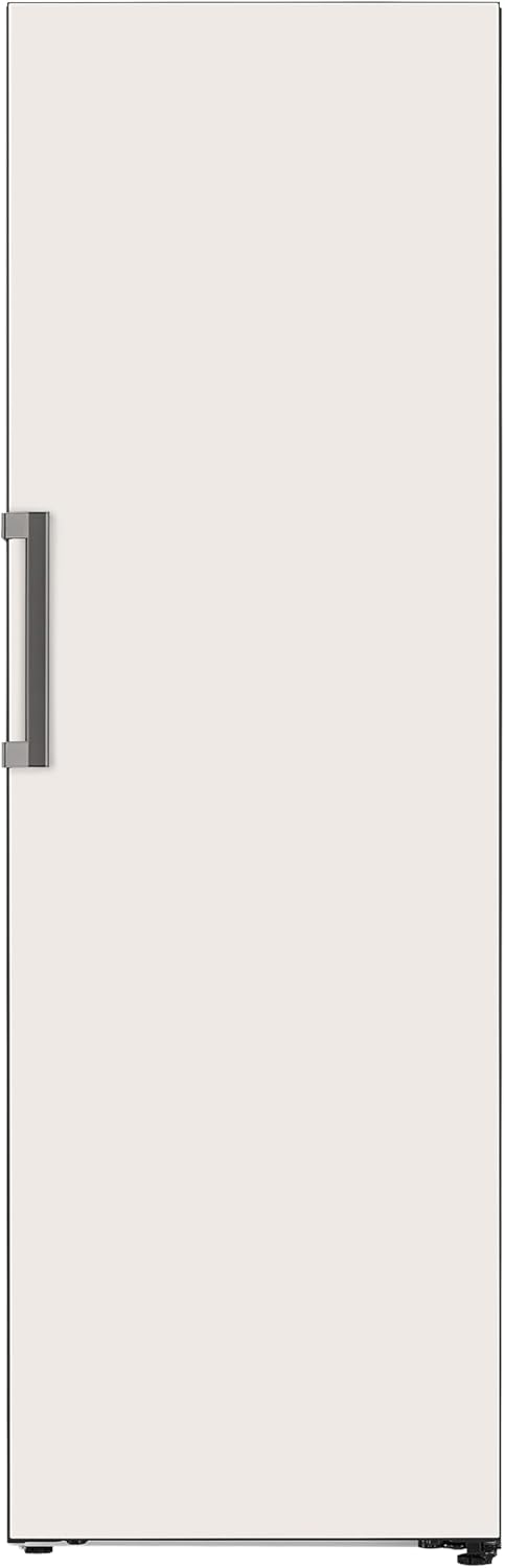 LG Upright Refrigerator, 384L Capacity, Beige Glass Finish LOB451FGPM