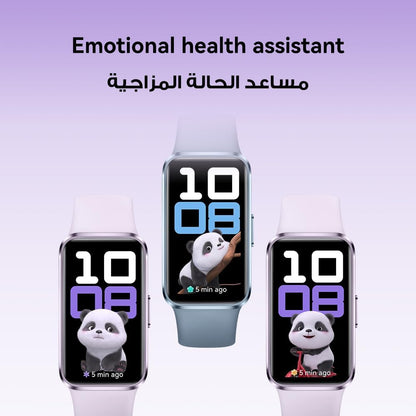 Huawei Band 10 Fitness Tracker with 37.3mm AMOLED Display - Pink