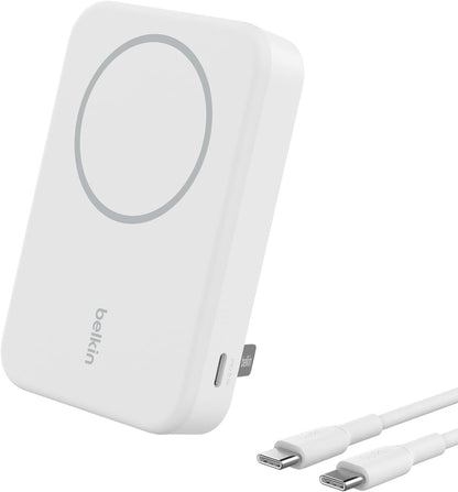 Belkin Magnetic Wireless Power Bank 10000mAh 15W with Stand – White