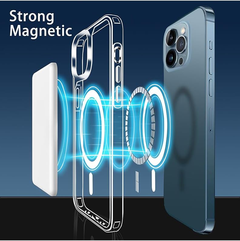 PROTECT  iPhone 12 Pro Lucid Phone Case, Magsafe, Bundle, Screen Protector included, Clear, MSIP12P
