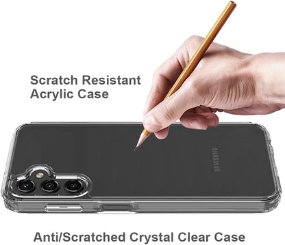 PROTECT  Samsung A56 Lucid Phone Case, Anti Scratch, Bundle, Screen Protector included, Protective, Clear, LSAMA56