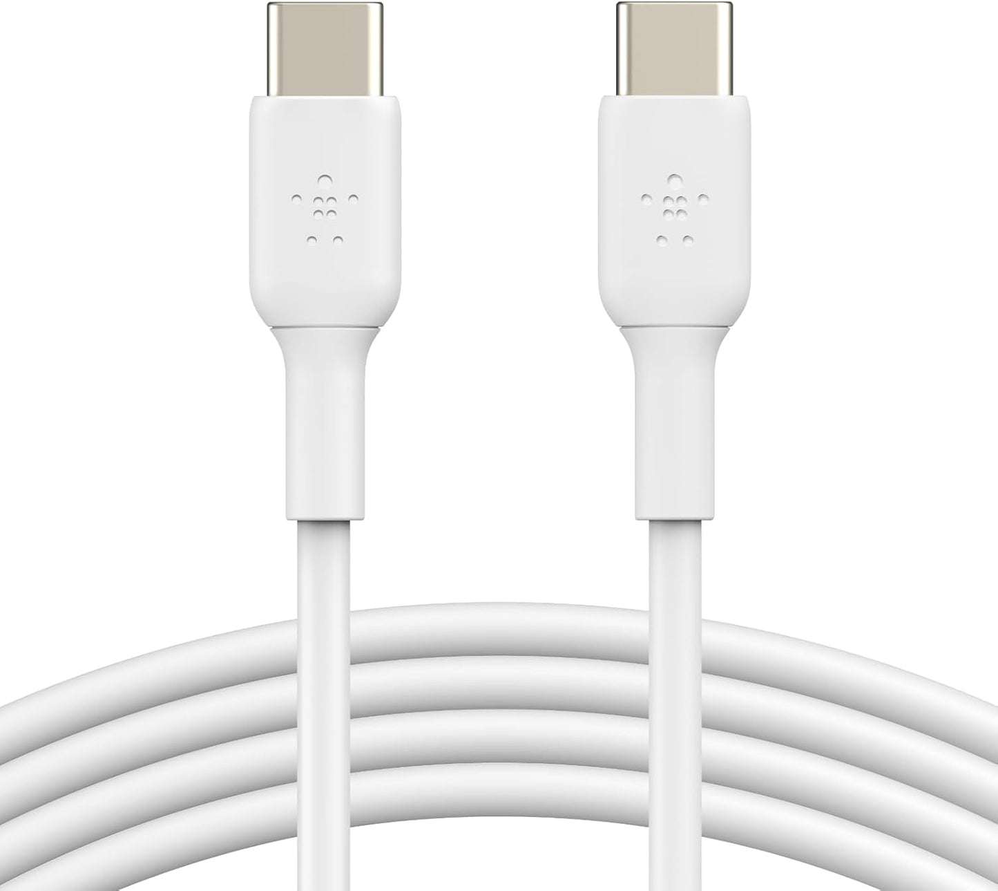 Belkin USB-C to USB-C Charging Cable 1M – Fast Charge Data Cable – White