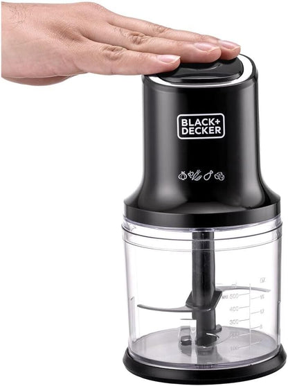 BLACK+DECKER FC500J-B5 Vertical Chopper 500ml 500W Black