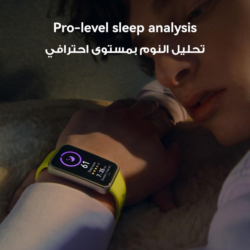 Huawei Band 10 Fitness Tracker with 37.3mm AMOLED Display - Pink