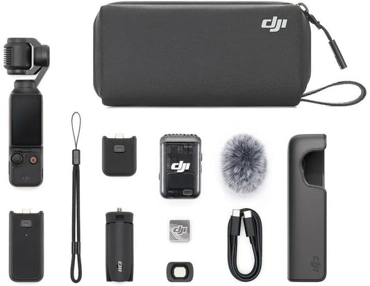 DJI ZPK300-C2 Osmo Pocket 3 Creator Combo Black Action Camera