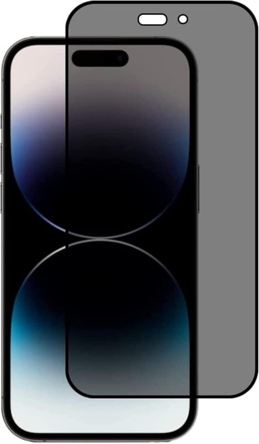 PROTECT  iPhone 14 Pro Privacy Screen Protector,  9D Tempered Glass, Anti Scratch, Matte , Clear, PIP14P