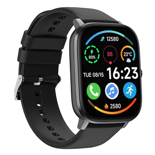 Grabit G-Crew Bluetooth Calling Smart Watch 2.01 Inch Black