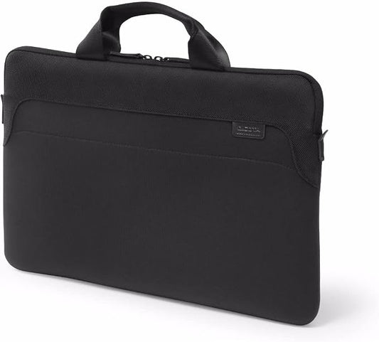 Dicota Skin Plus Style — 11–12.5" Laptop Sleeve (Black)