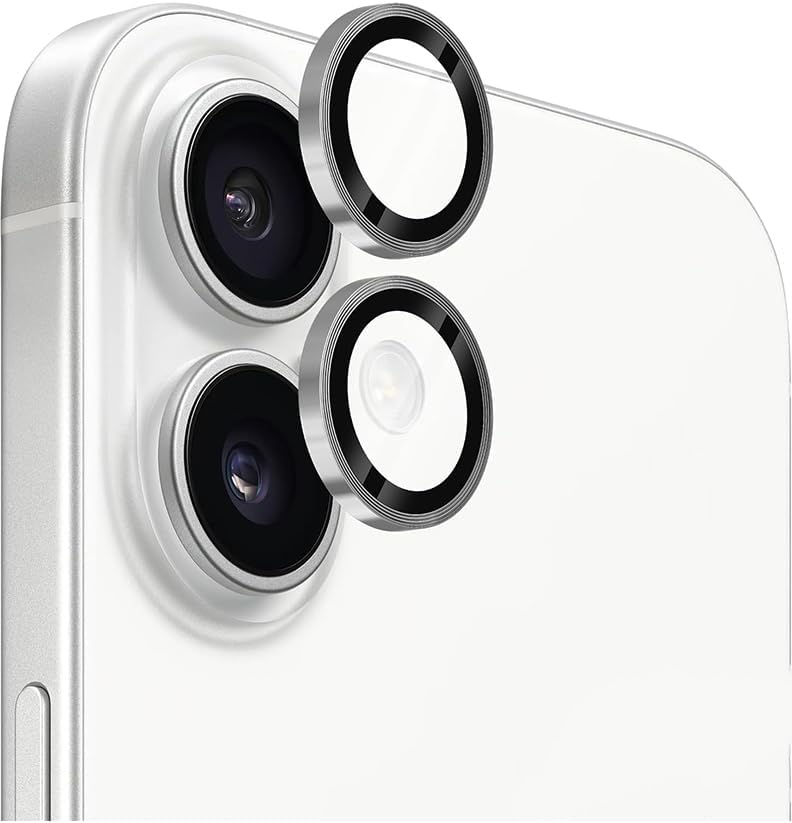 PROTECT  iPhone 16 Xzoom Lens Protector, Sapphire Glass, Alloy Material, Ultra Clear, Premium Finish, Clear, XIP16SLV