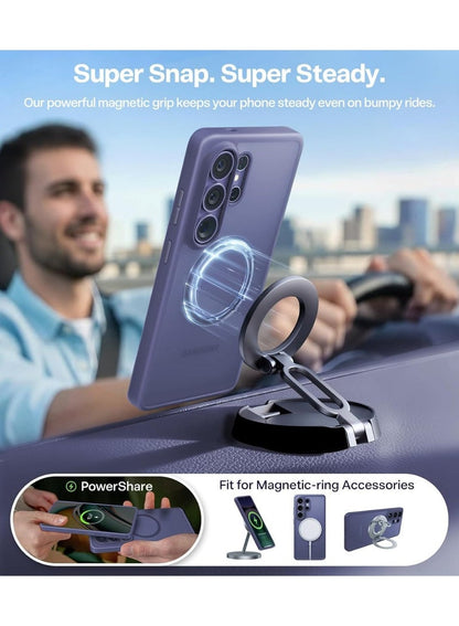 TORRAS Guardian Magnetic Case for Samsung Galaxy S26 Ultra - Dark Purple