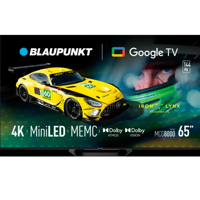 Blaupunkt Mini LED TV 65MCG8000 65" Smart Google TV
