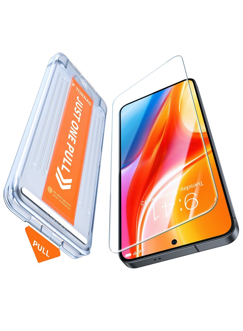 TORRAS Install Master Screen Protector for Samsung Galaxy S25+ - Clear