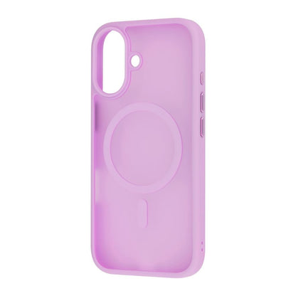 Infinyty Gleam Hybrid Matte Soft Touch MagSafe Case for iPhone 17, Purple