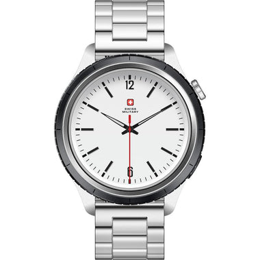 DOM 8 Smartwatch with Steel Strap – Black