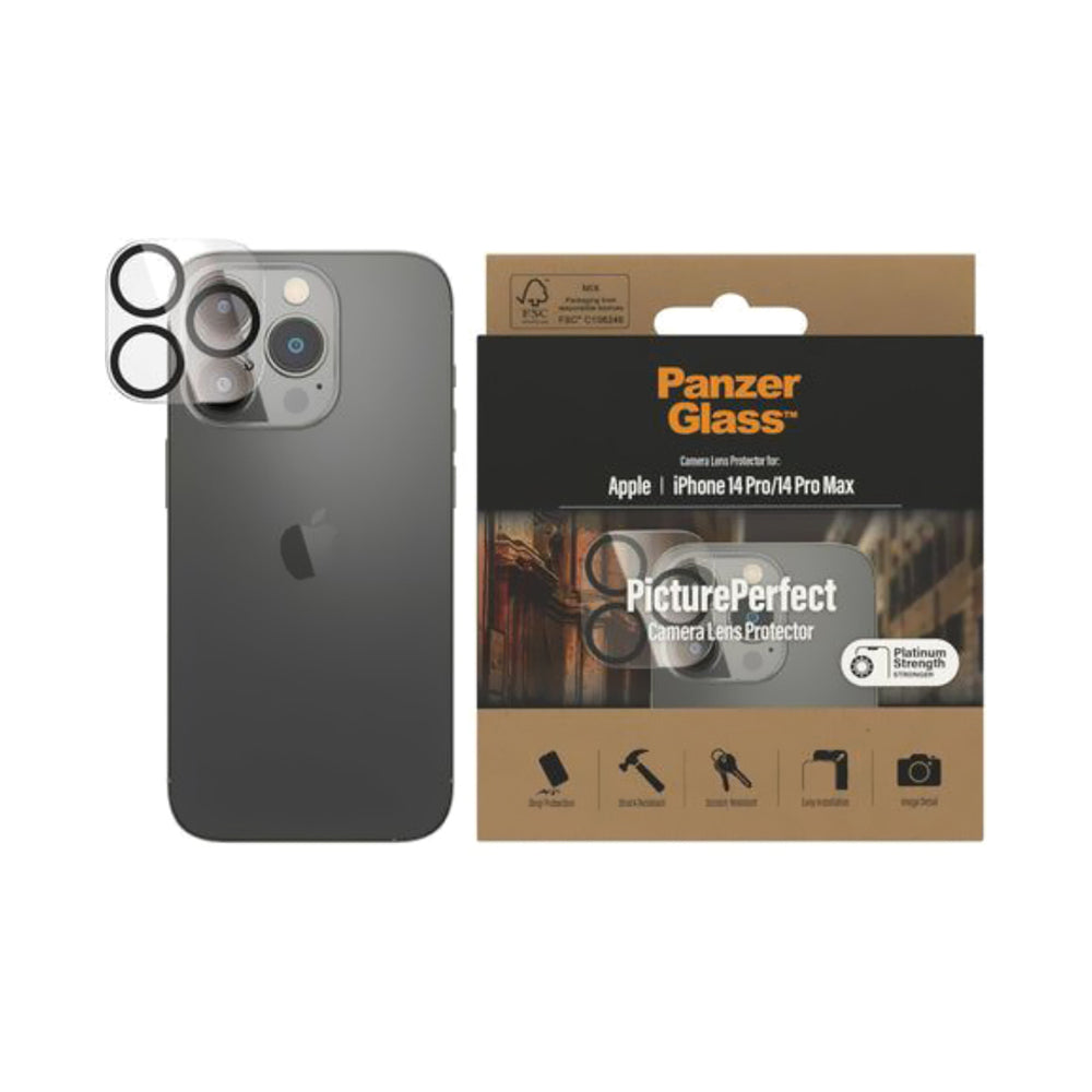 Panzer Camera Lens Protector for Apple iPhone 14 Pro/Max Clear