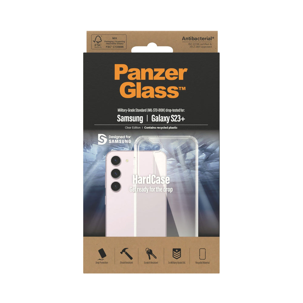 PanzerGlass Hard Case Cover For Samsung Galaxy S23 Plus Clear