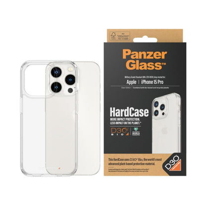 PanzerGlass Hard Case Cover With D3O for iPhone 15 Pro Clear